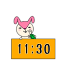 毎日モモ丸4★約束＆時刻（個別スタンプ：23）