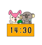 毎日モモ丸4★約束＆時刻（個別スタンプ：29）