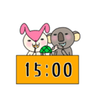 毎日モモ丸4★約束＆時刻（個別スタンプ：30）