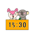 毎日モモ丸4★約束＆時刻（個別スタンプ：31）