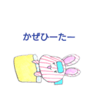 かおデカうさぎ 0（個別スタンプ：19）