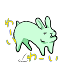 みどりうさぎのやさしさのかたまり（個別スタンプ：30）