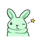 みどりうさぎのやさしさのかたまり（個別スタンプ：31）