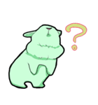 みどりうさぎのやさしさのかたまり（個別スタンプ：32）