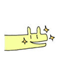 ゆるながうさぎ（個別スタンプ：9）