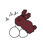 和菓子になりたいうさぎ（個別スタンプ：12）