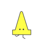 三角こーん（個別スタンプ：3）