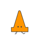 三角こーん（個別スタンプ：6）