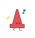 三角こーん（個別スタンプ：9）