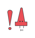 三角こーん（個別スタンプ：10）
