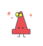 三角こーん（個別スタンプ：14）