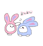 ましゅまるうさぎ3（個別スタンプ：5）