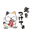 ちょっと太めな猫ちゃん(5月～梅雨)vol.1（個別スタンプ：27）