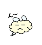 雲ウサ（個別スタンプ：10）