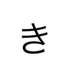 文字(第1弾)（個別スタンプ：7）