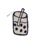 タピろぉ〜！（個別スタンプ：3）