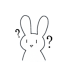 うさぎのうさたろー（個別スタンプ：5）