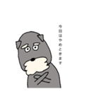 シュナウザー集合（個別スタンプ：4）