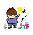 のんきな男の子(5月・端午の節句)（個別スタンプ：6）