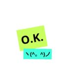頑張ってるあなたに届くといいな（個別スタンプ：9）