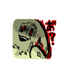 植木鉢の中のマンドラゴラ（個別スタンプ：4）