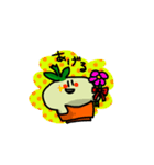 植木鉢の中のマンドラゴラ（個別スタンプ：9）