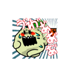 植木鉢の中のマンドラゴラ（個別スタンプ：15）