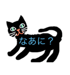 a-くろねこ-1（個別スタンプ：11）