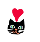 a-くろねこ-1（個別スタンプ：23）