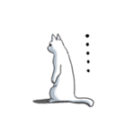 「瞬く」の白猫は見た（個別スタンプ：3）