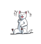 「瞬く」の白猫は見た（個別スタンプ：14）