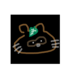 大学四年生のたぬき（個別スタンプ：1）