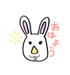 うさぎの日常^^（個別スタンプ：3）