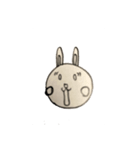 ウサギと娘と父（個別スタンプ：16）