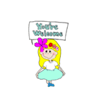 little travelers boy＆girls！（個別スタンプ：34）