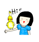 メグちゃんより。（個別スタンプ：1）