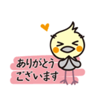 オカメインコ・チャッピーの日常編1（個別スタンプ：1）