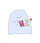 かわいい幽霊の鬼（個別スタンプ：1）