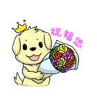 金の猟犬 BOKI ありがとう（個別スタンプ：4）