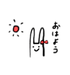 うさぎのまこちゃん（個別スタンプ：3）