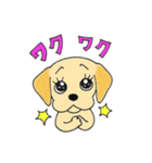 ラブラブレトリーバー（個別スタンプ：5）