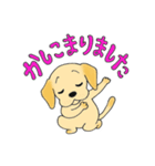 ラブラブレトリーバー（個別スタンプ：11）