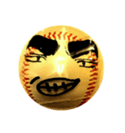 たまに恐い！野球ボールさん（個別スタンプ：33）