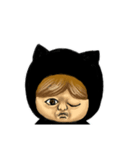 くろねこちゃん(日常)（個別スタンプ：3）