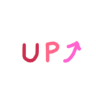 英語 単語 シンプル カラフル（個別スタンプ：24）