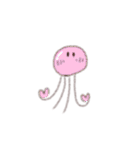 かぷかぷくらげ（個別スタンプ：3）