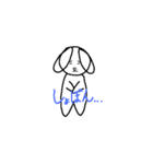 ゆきいぬ（個別スタンプ：3）