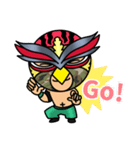 プロレスラー/ディ・アマズンスタンプ第2弾（個別スタンプ：3）
