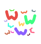 文字で気持ち伝える♥（個別スタンプ：22）