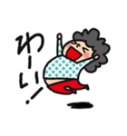 アフロ スタンプ（個別スタンプ：21）